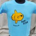 Sun Fish T-shirt - Sky Blue - short-sleeved Youth
