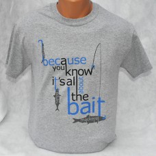 All About That Bait T-shirt - Sport Grey - short-sleeved Unisex