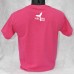 Great White Shark t-shirt - Heliconia Pink - short-sleeved Youth 