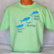 Herring Run t-shirt - Lime Green - short-sleeved Youth