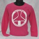 Peace For Whales long-sleeved - Heliconia Pink - t-shirt Ladies