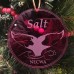 Salt, the Humpback Whale, Holiday Ornament - acrylic